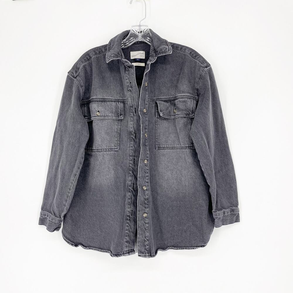 Universal Thread Oversized Button-Up Denim Jacket Size XS